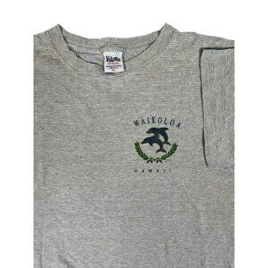 Vintage Waikoloa Hawaii Striped T-Shirt Size XL Made In USA Single Stitch 90s